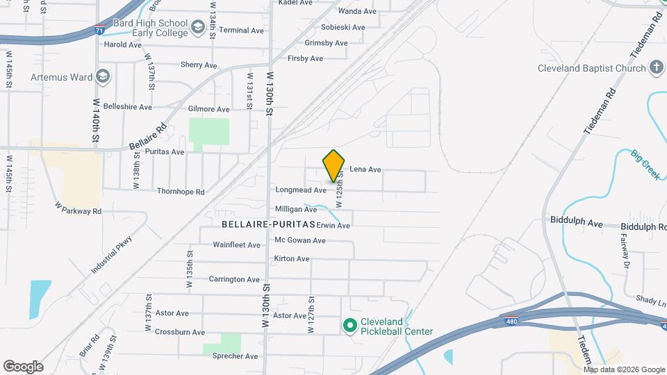 12514 Longmead Ave Map and Location Details