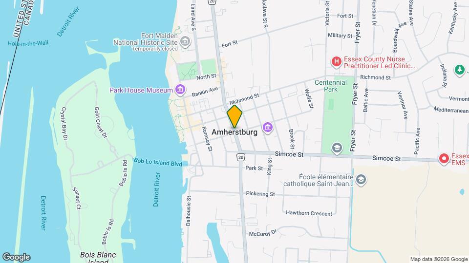 101 BONNET  UPPER Map and Location Details