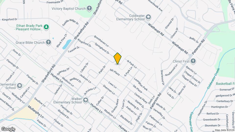 2515 Valley Brook Dr Map and Location Details