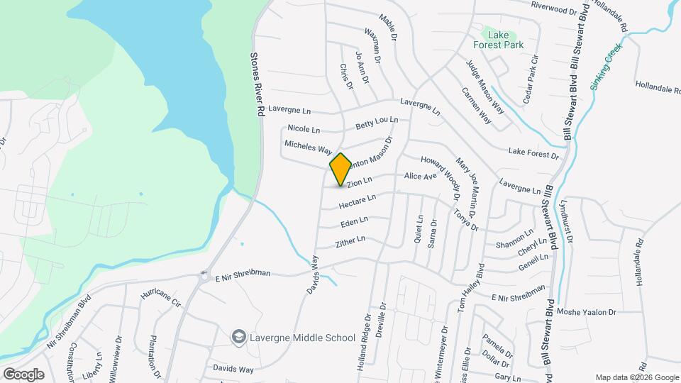 2006 Zion Ln, Unit 10-1007 Map and Location Details