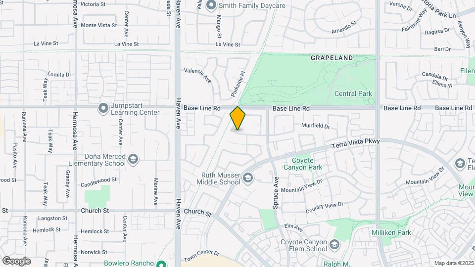 10752 Spyglass Dr Map and Location Details