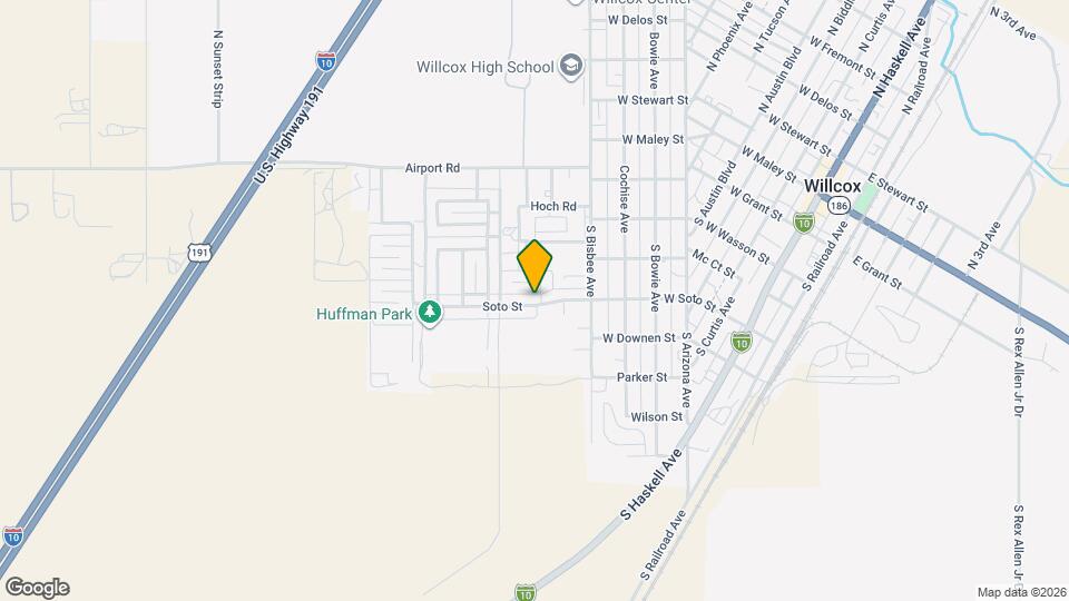 701 W Soto St Map and Location Details