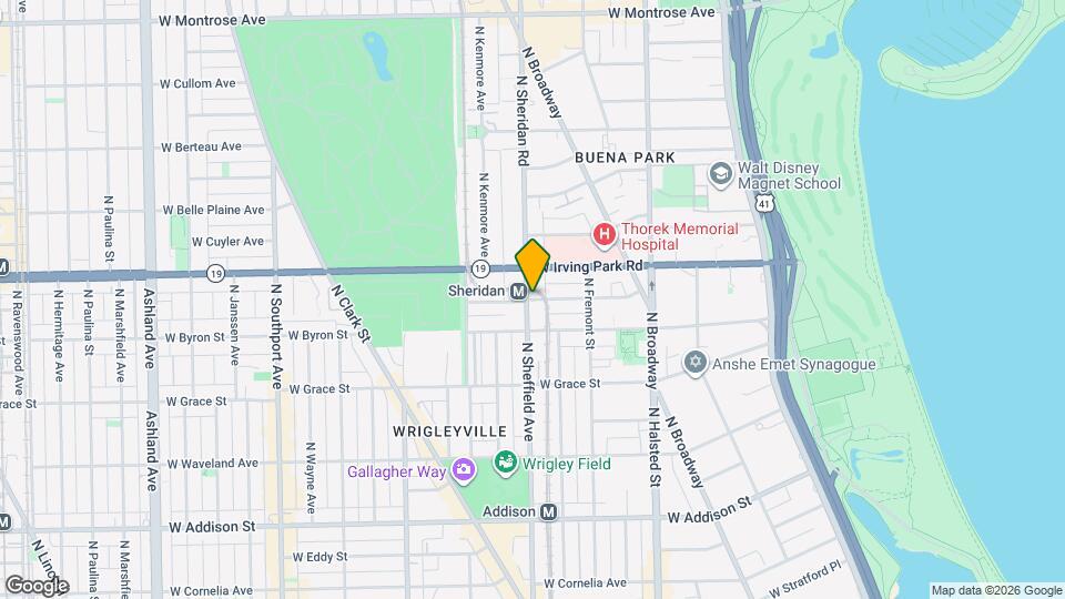 993 W Dakin St Map and Location Details