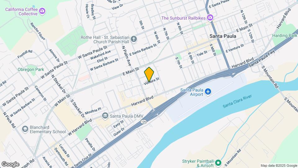 220 E Ventura St Map and Location Details