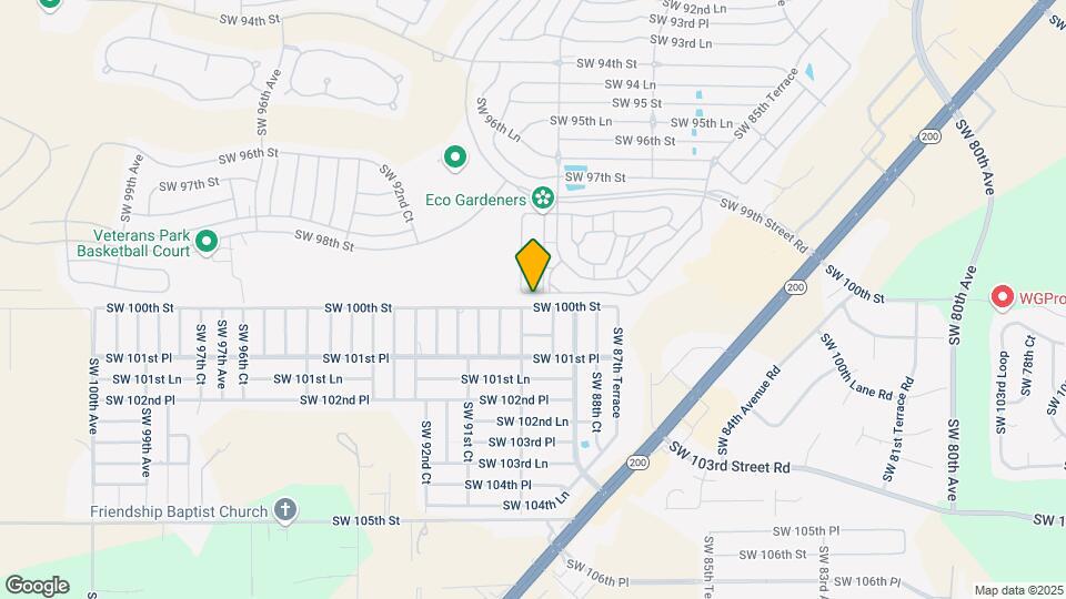 8920 SW 97th Lane Rd, Unit B Map and Location Details