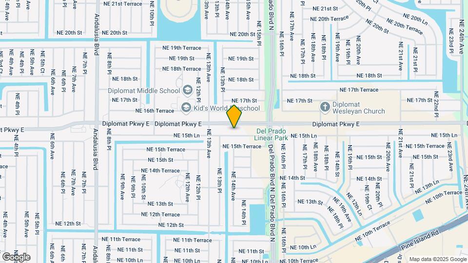 1331 NE 15th Ln Map and Location Details