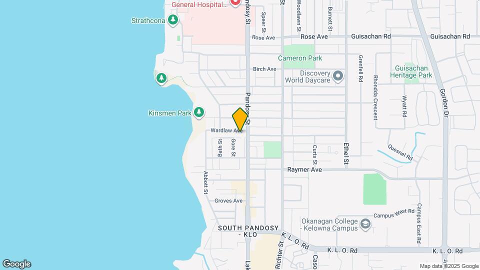 481 Wardlaw Ave Map and Location Details