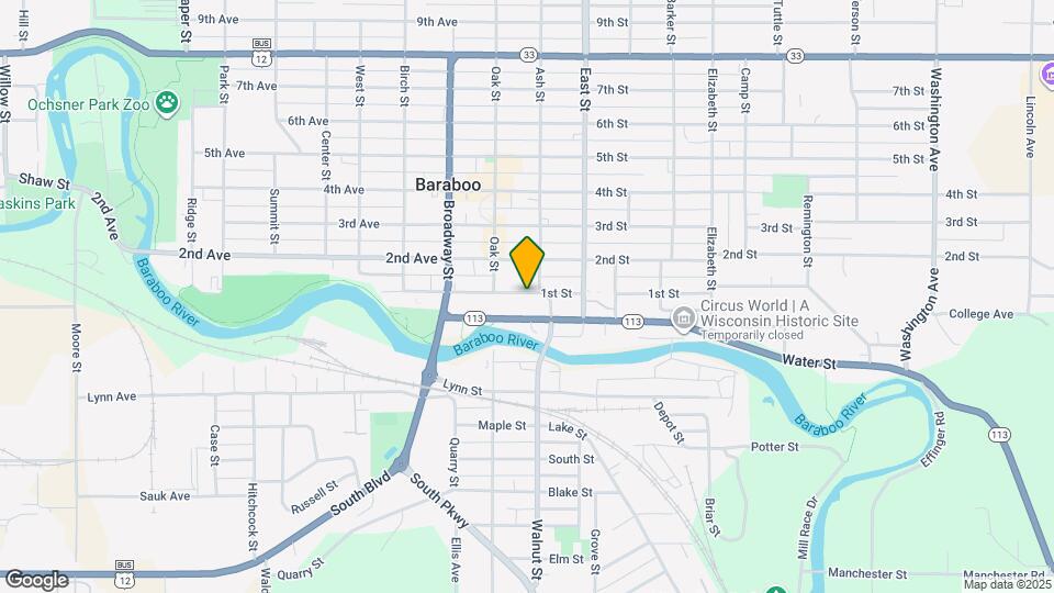 126 1st St Map and Location Details