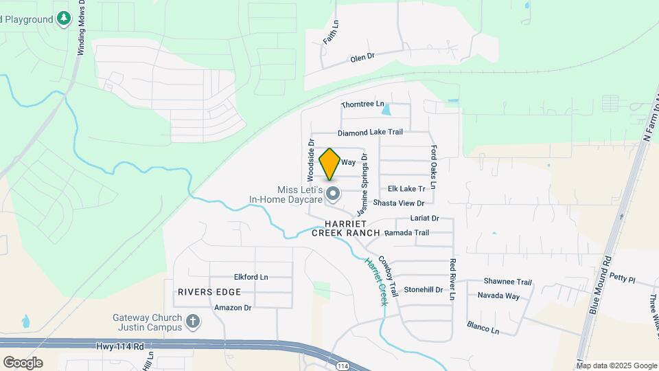 1625 Sierra Meadow Ln Map and Location Details