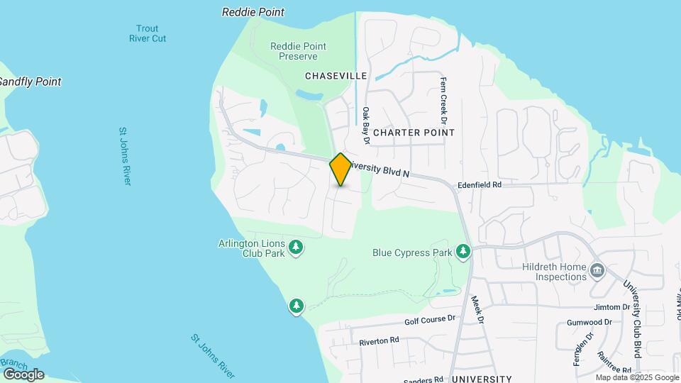 4591 Misty Dawn Ct N Map and Location Details