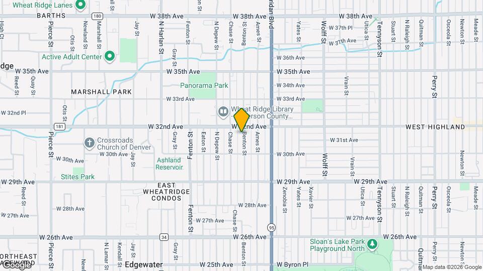 3139 Benton St, Unit Benton Garden Level Map and Location Details