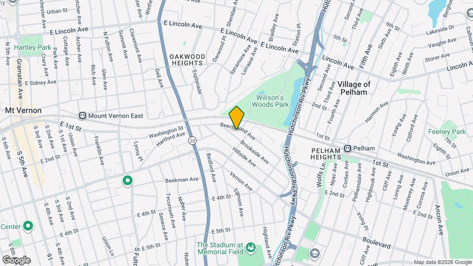 105 Brookside Ave, Unit 2 Map and Location Details