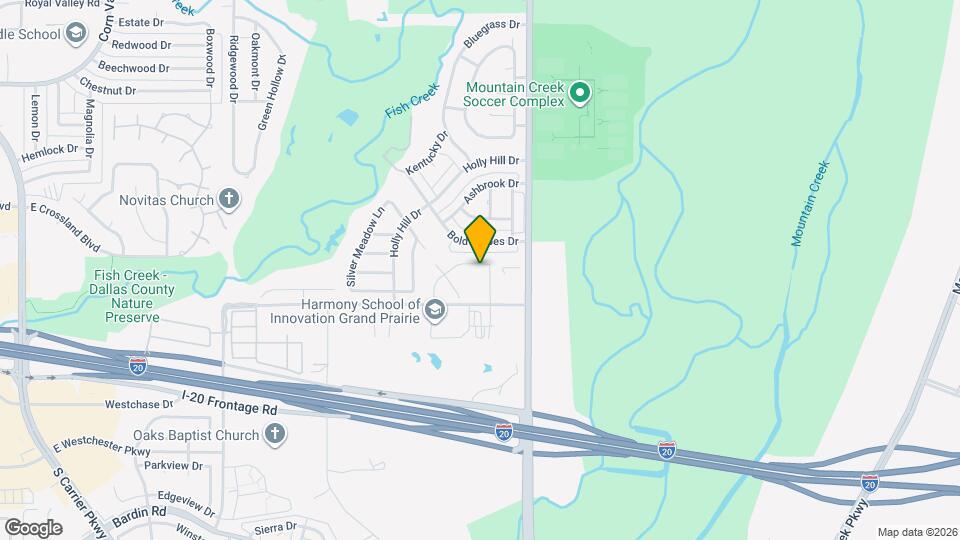 1333 Winding Hollow Dr Map and Location Details