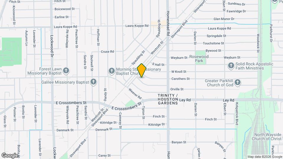 6723 Orville St Map and Location Details