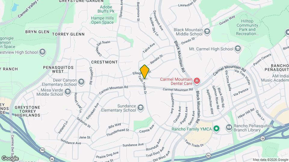 8817 Twin Trails Dr Map and Location Details