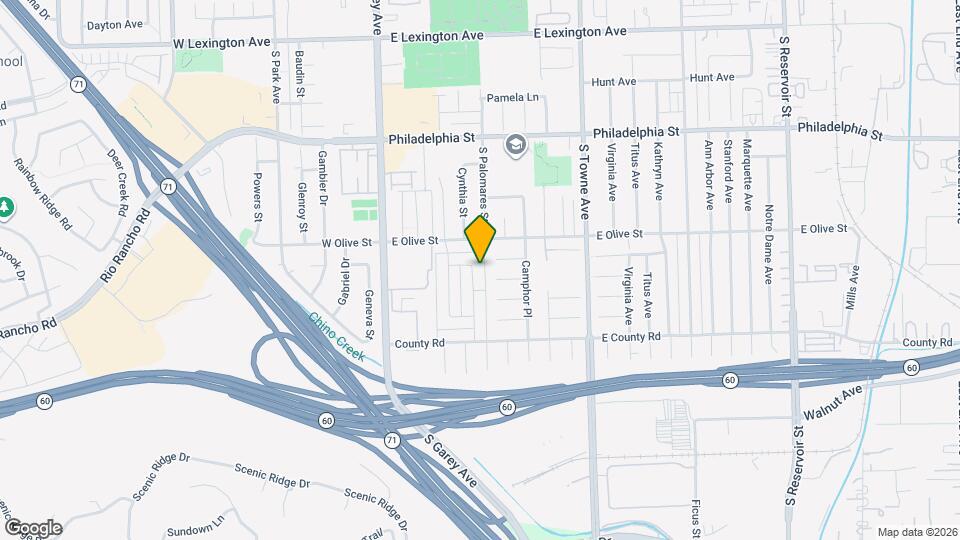 2378 Chanslor St, Unit 3 Map and Location Details