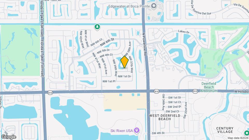 3873 NW 2nd Ct Map and Location Details