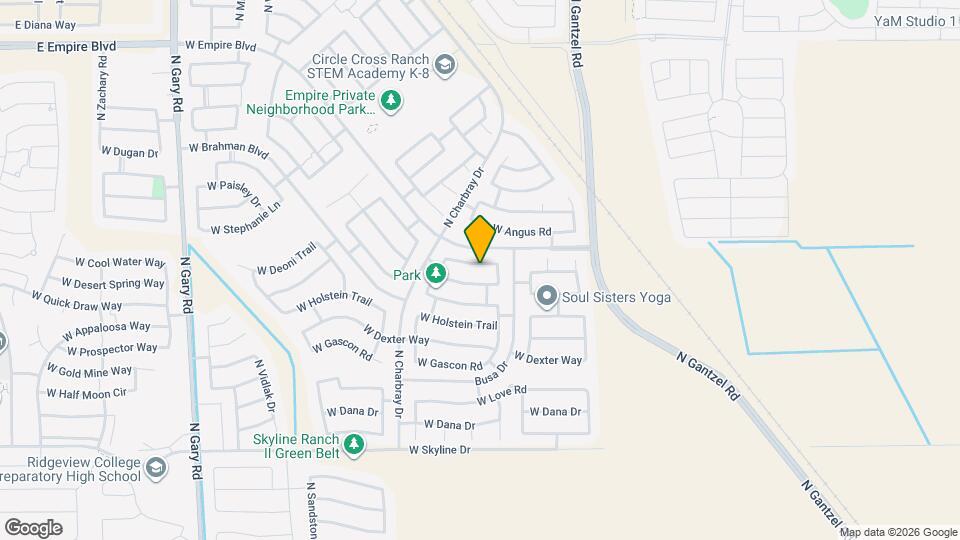313 W Hereford Dr Map and Location Details