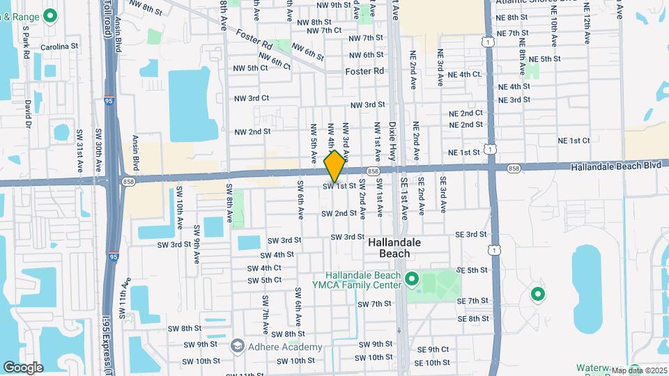 313 SW 1st St-Unit -2 Mapa y Detalles de la Ubicación