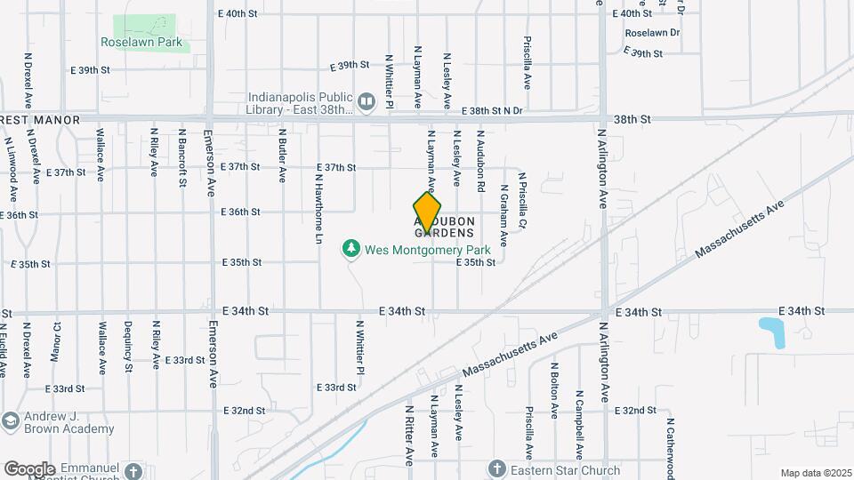 3518 N Layman Ave Mapa y Detalles de la Ubicación