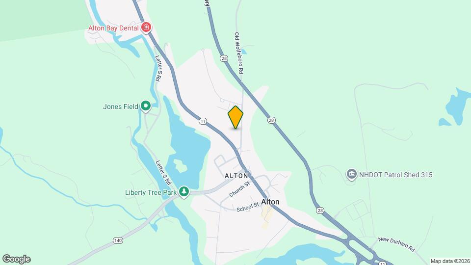 25 Old Wolfeboro Rd Map and Location Details