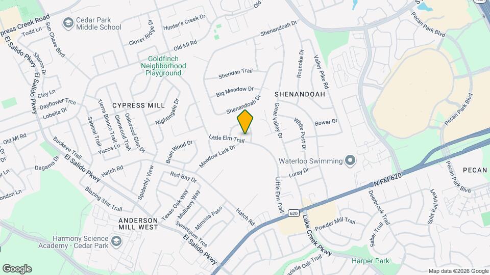 2904 Wren Cir Map and Location Details