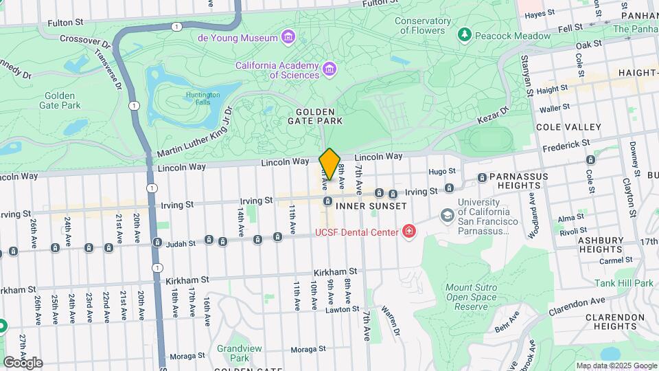 1266 9th Ave Map and Location Details