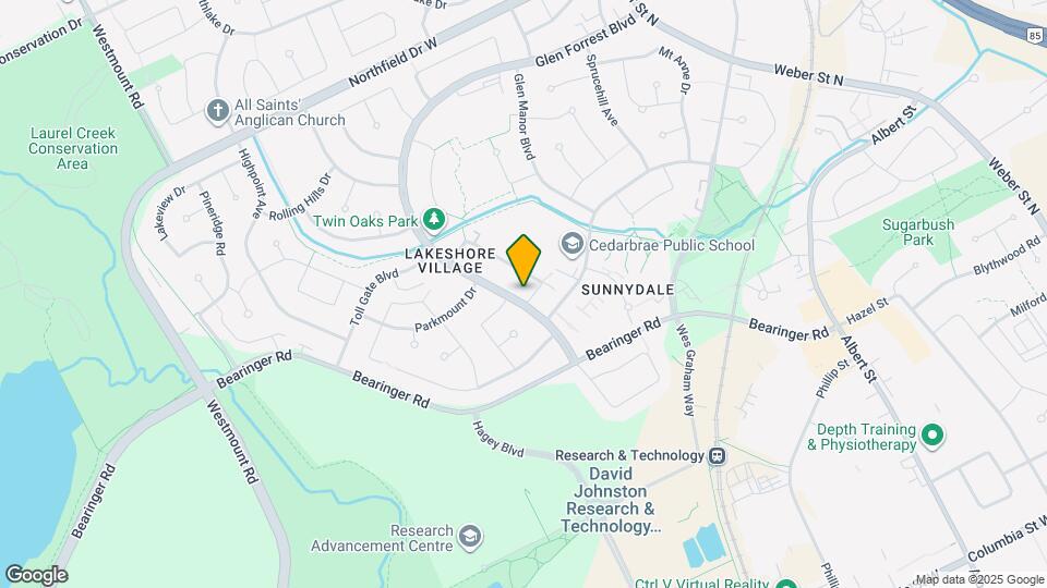 536 Glen Forrest Blvd Map and Location Details