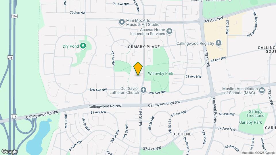 Ridgewood Place Map and Location Details