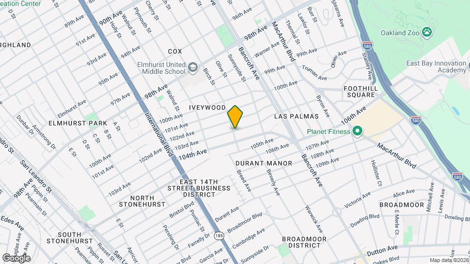 1900 103rd Ave Mapa y Detalles de la Ubicación