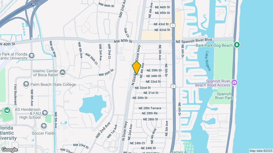 3400 N Dixie Hwy Map and Location Details