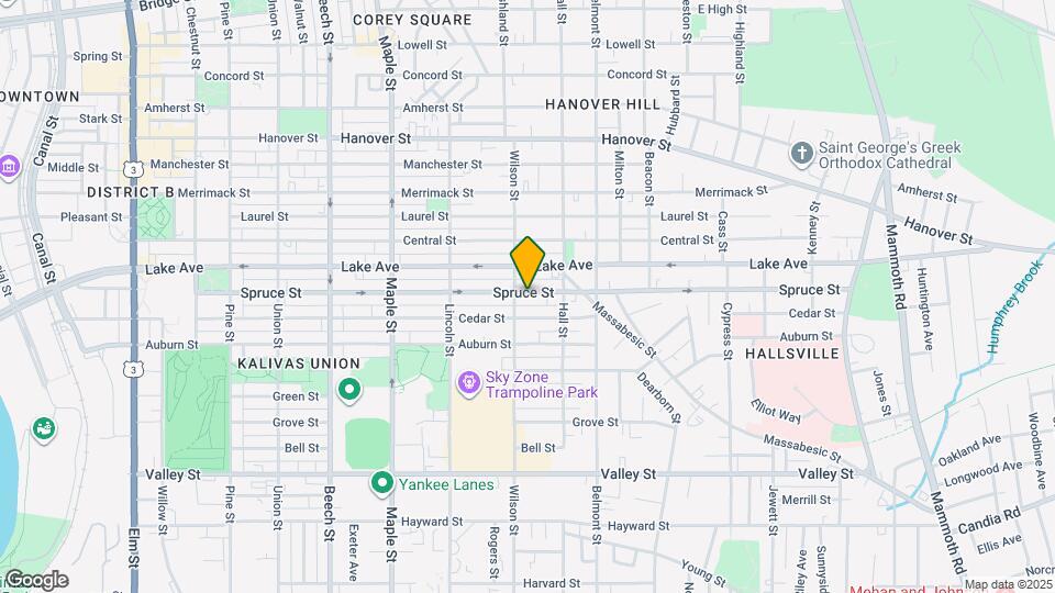 363 Spruce St, Unit 2 Map and Location Details