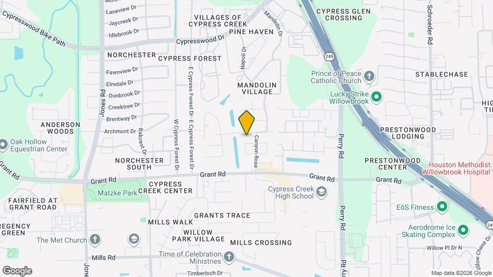 10326 Thornmont Ln Map and Location Details