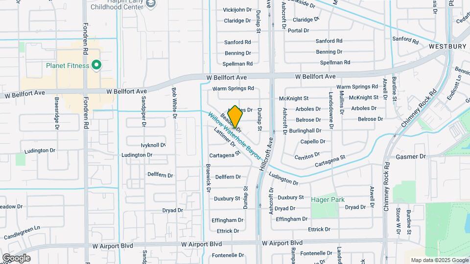 5951 Beaudry Dr Map and Location Details