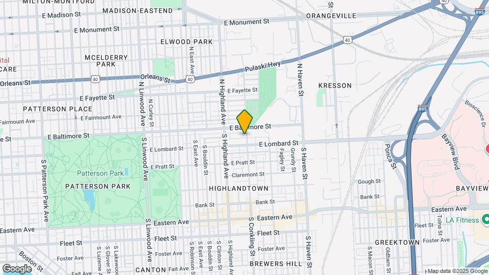 16 S Conkling St Map and Location Details