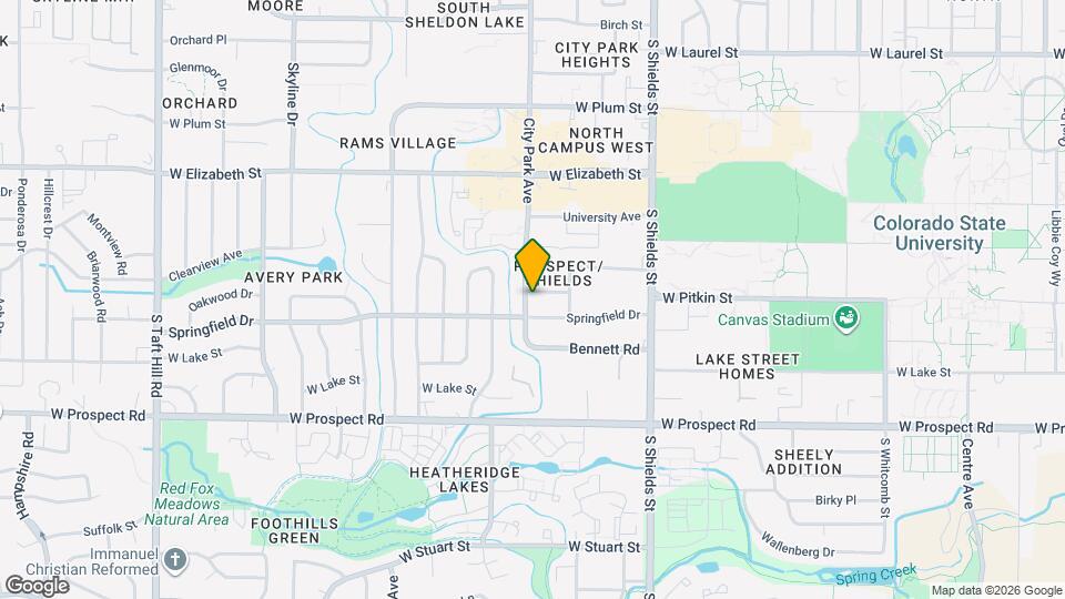 1321 Lakewood Dr Map and Location Details