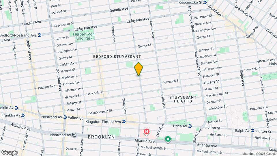 358 Marcus Garvey Blvd Map and Location Details