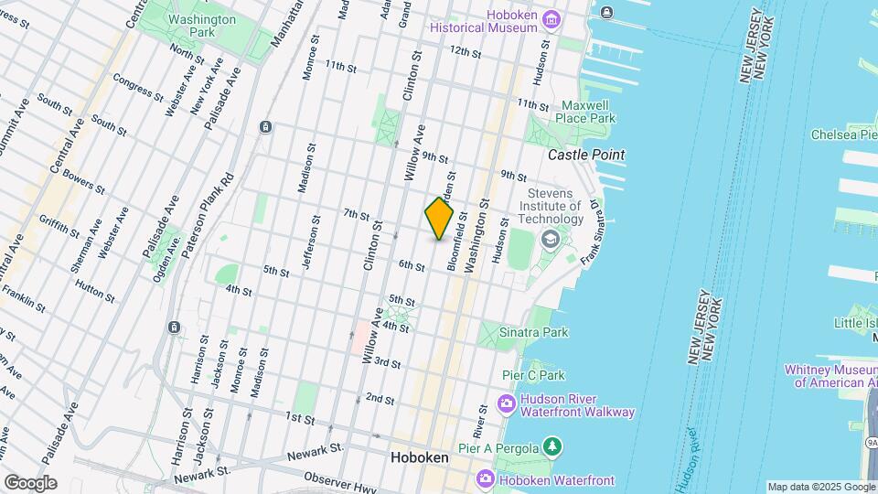 635 Garden St Map and Location Details