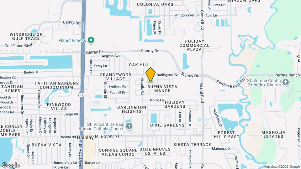 2413 Palmwood Dr Map and Location Details