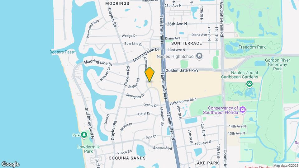 1900 Alamanda Dr, Unit 303 Map and Location Details