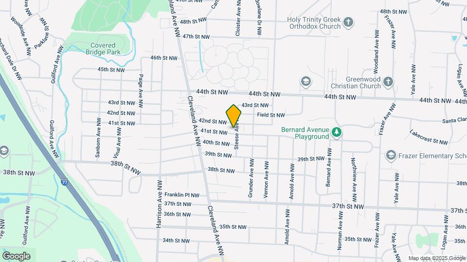 1605 41st St NW Map and Location Details