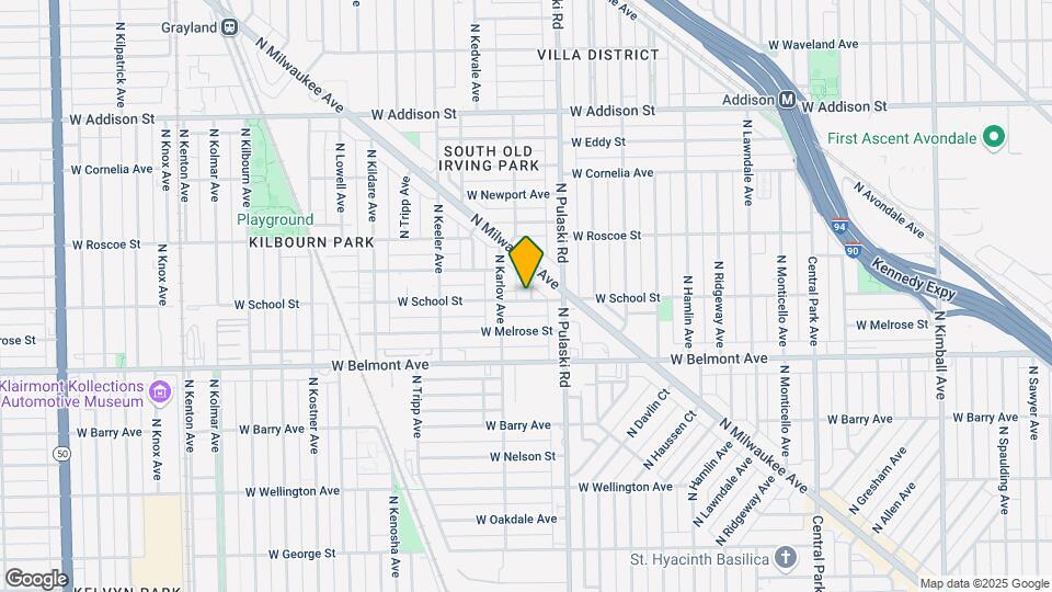 4034 W School St Map and Location Details
