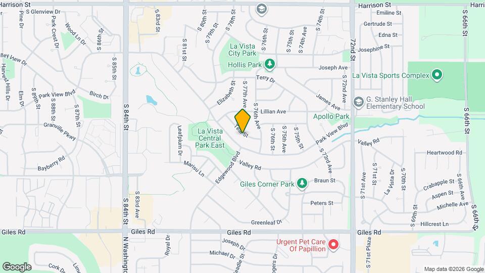 7613 Teal St Map and Location Details