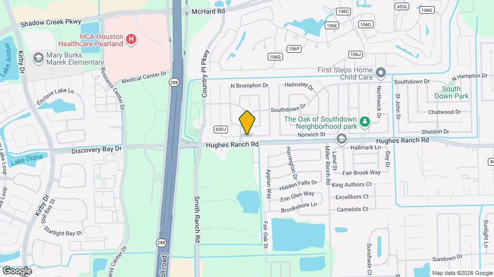 2706 S Brompton Dr Map and Location Details