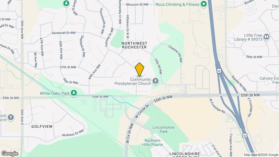 3918 Huntington Ln NW Mapa y Detalles de la Ubicación