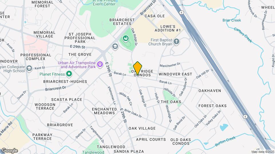 2101 Barak Ln Map and Location Details