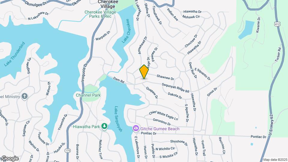 11 Sequoyah Ridge Rd Map and Location Details