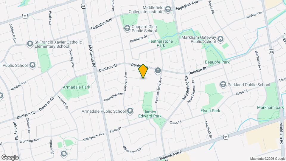 45 Dellano St Map and Location Details