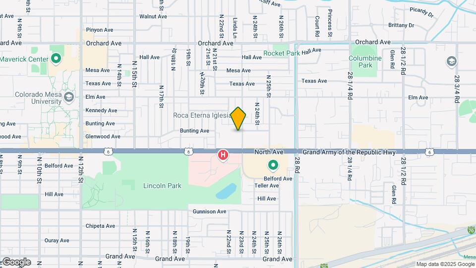 1225 N 23rd St Mapa y Detalles de la Ubicación