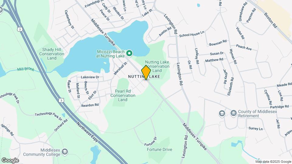 613 Middlesex Tpke, Unit New Section Map and Location Details